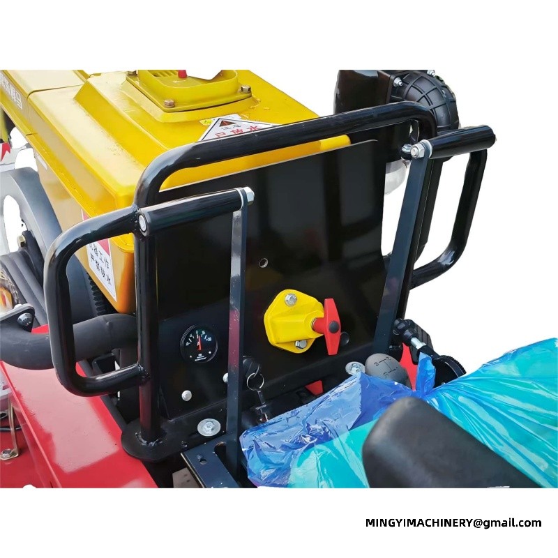 crawler tiller with trailer