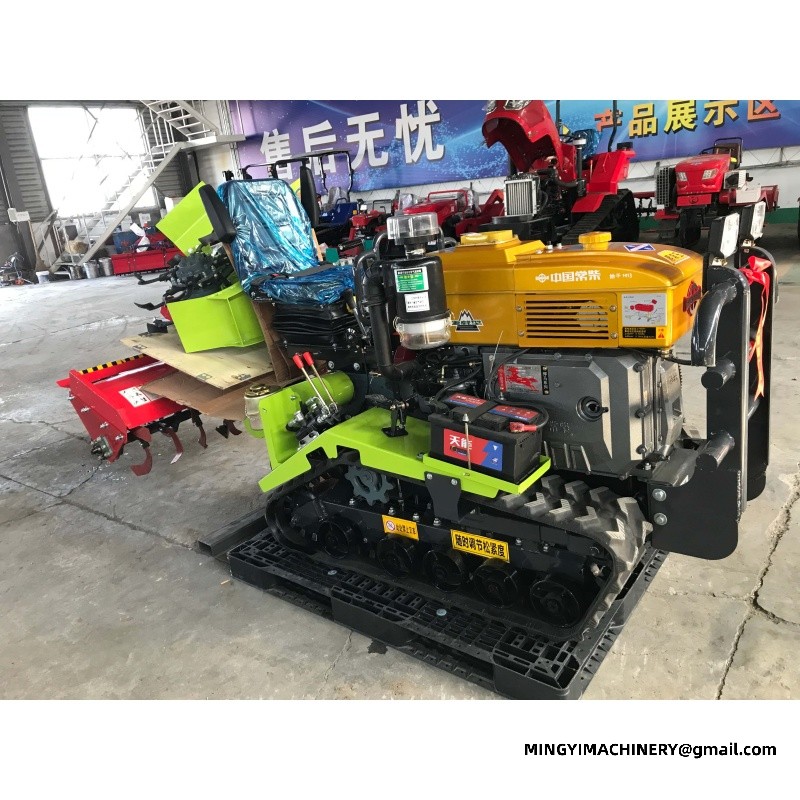 tracked tiller with PTO
