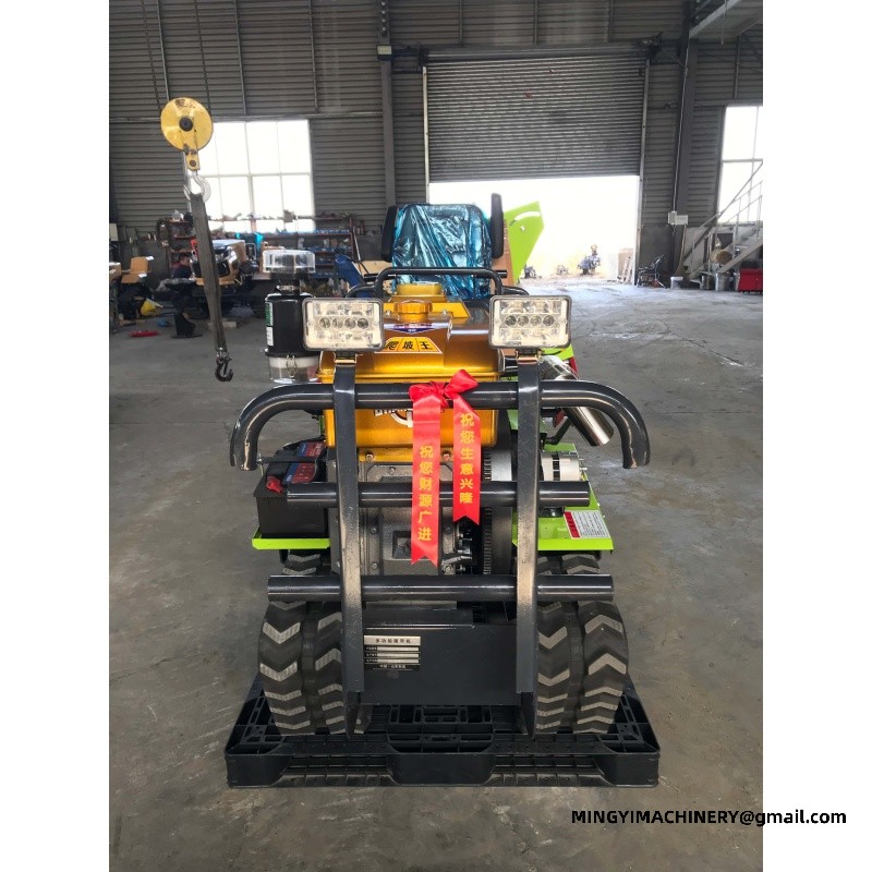 tracked tiller with PTO