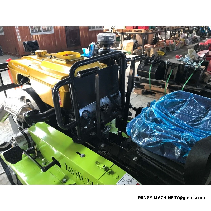 tracked tiller with PTO