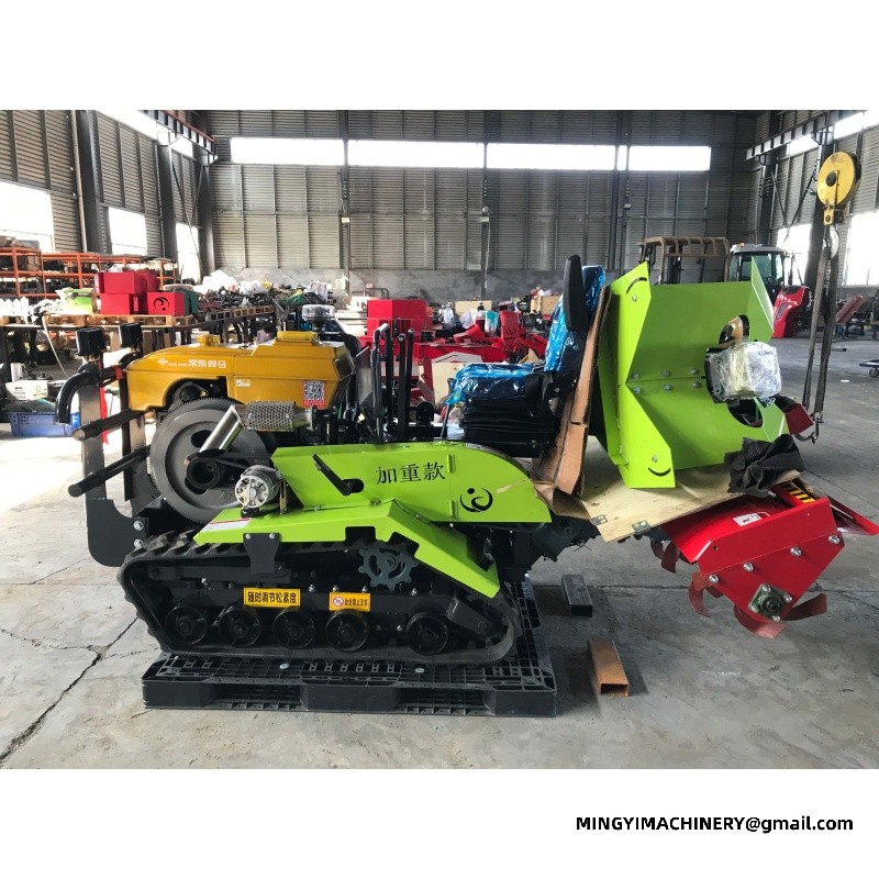 tracked tiller with PTO