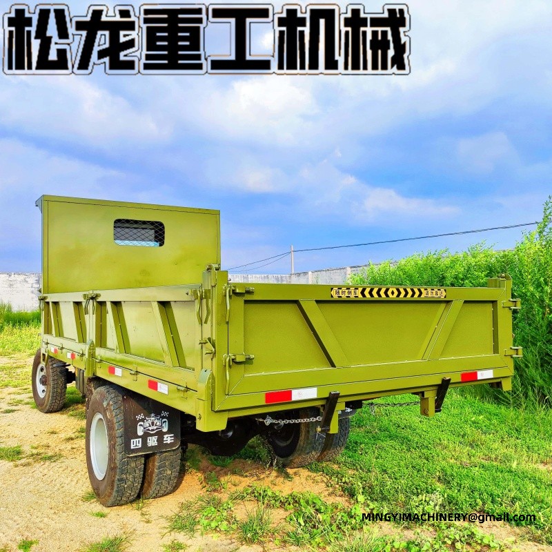 4x4 Water Tank Transport Truck
