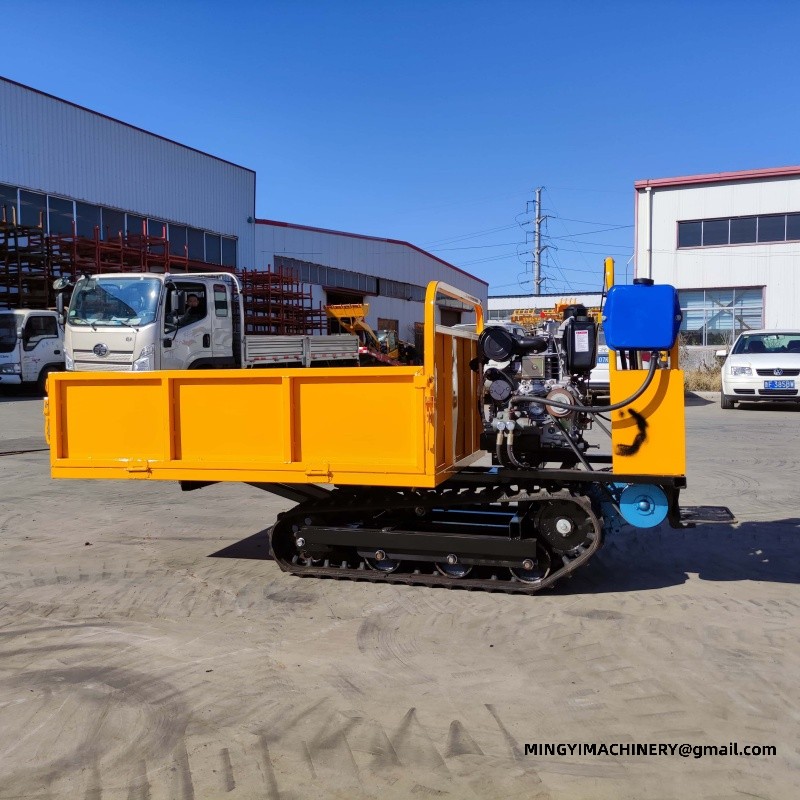 rubber tracked skip loader