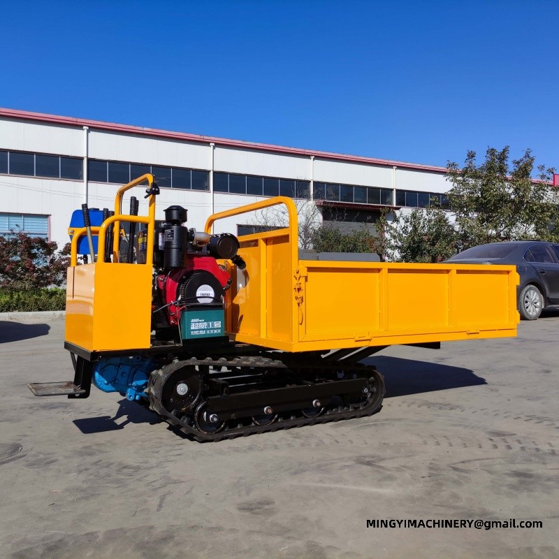 rubber tracked skip loader