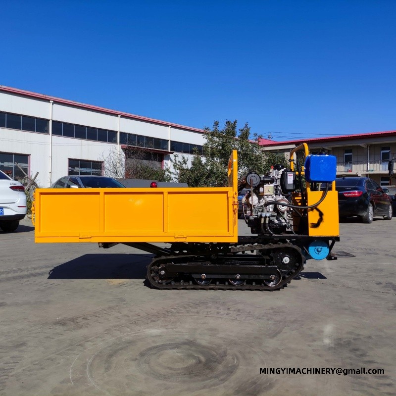 rubber tracked skip loader