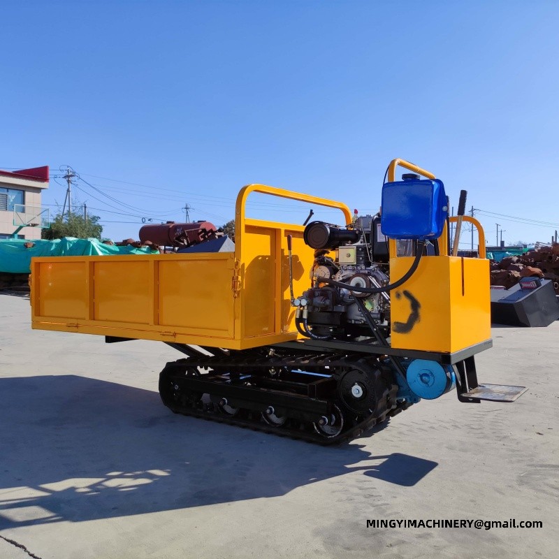 rubber tracked skip loader