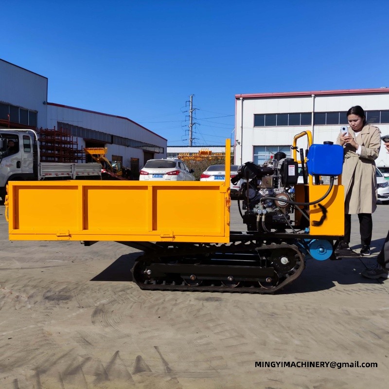 rubber tracked skip loader