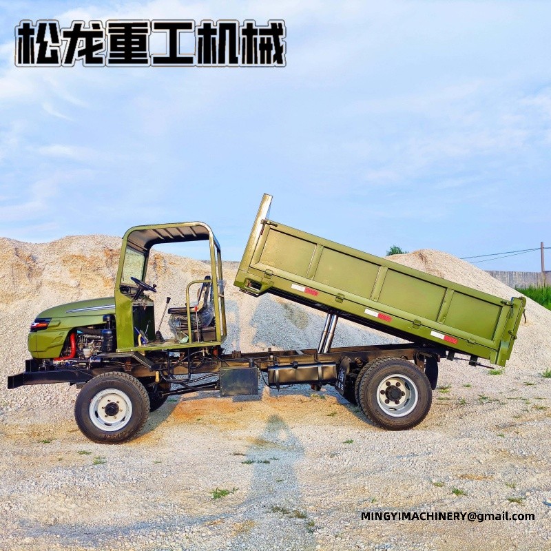 4x4 dump truck for mining