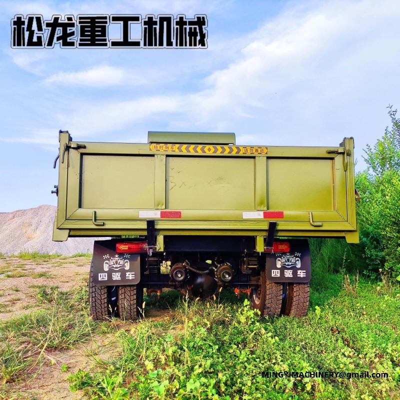 4x4 dump truck for mining