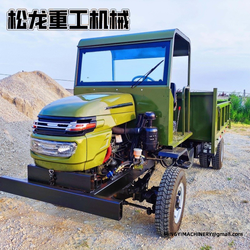 site dumper for road construction