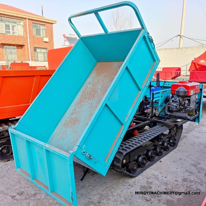 rubber track dumper