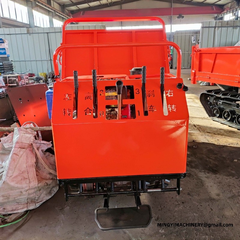 rubber track dumper