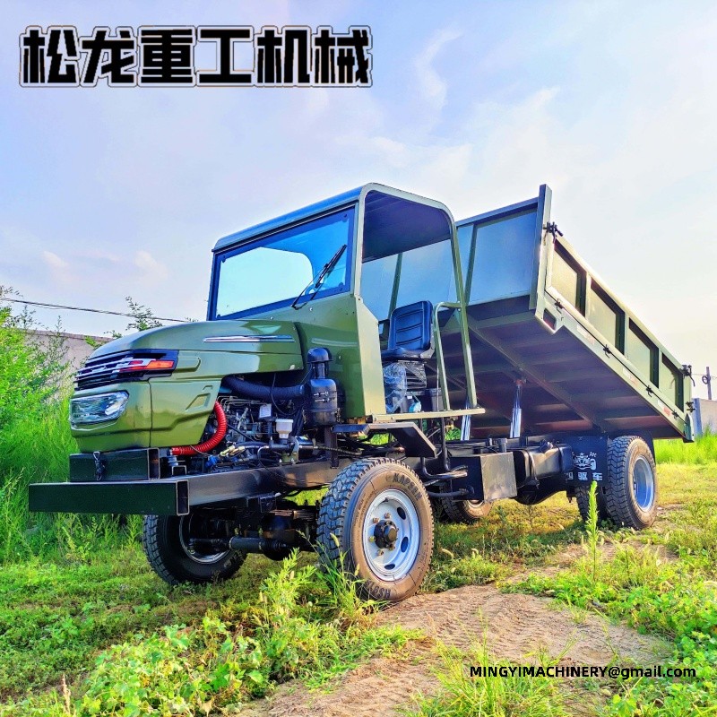 off road dumper with water tank