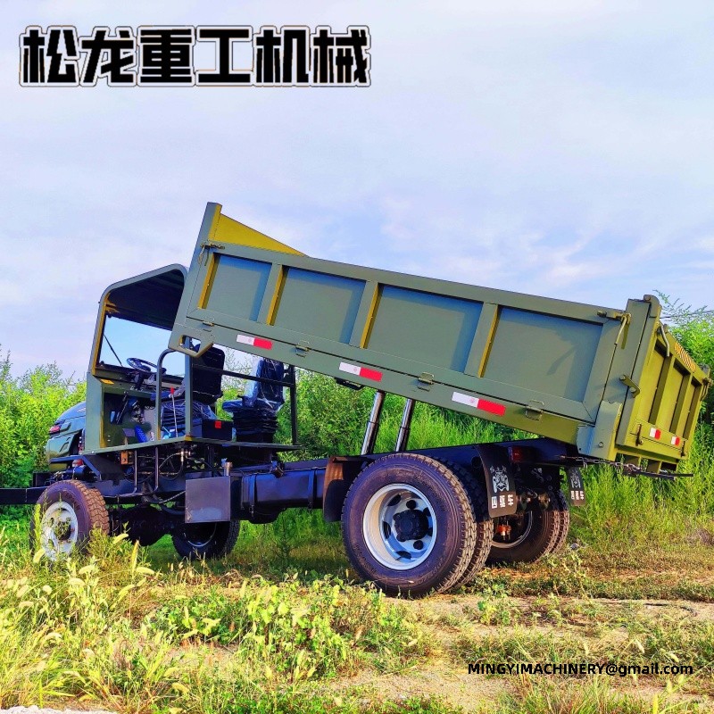 off road dumper with water tank
