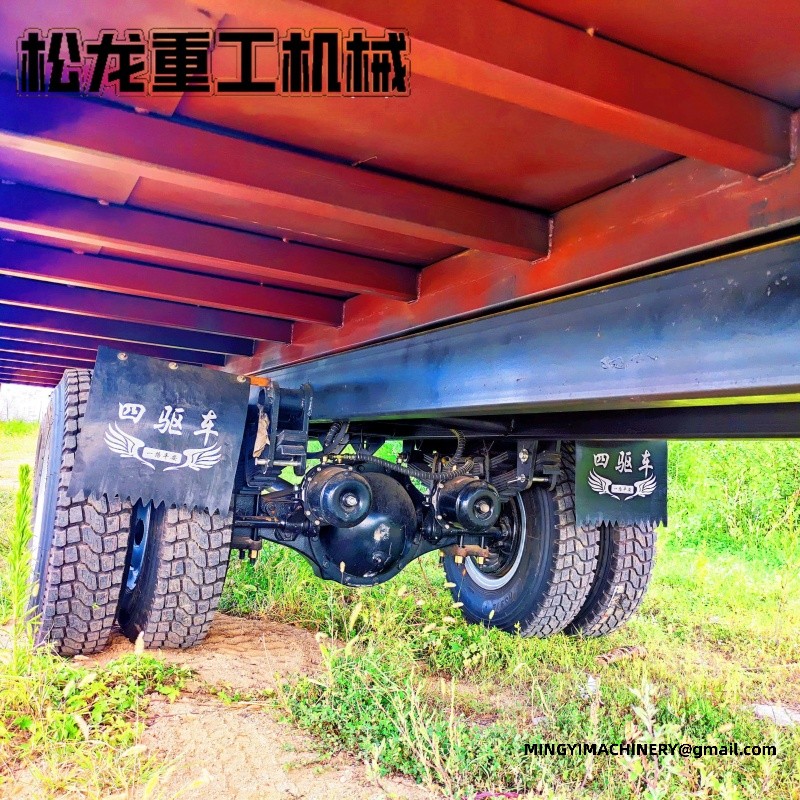 4x4 cargo transporter with hydraulic tipper