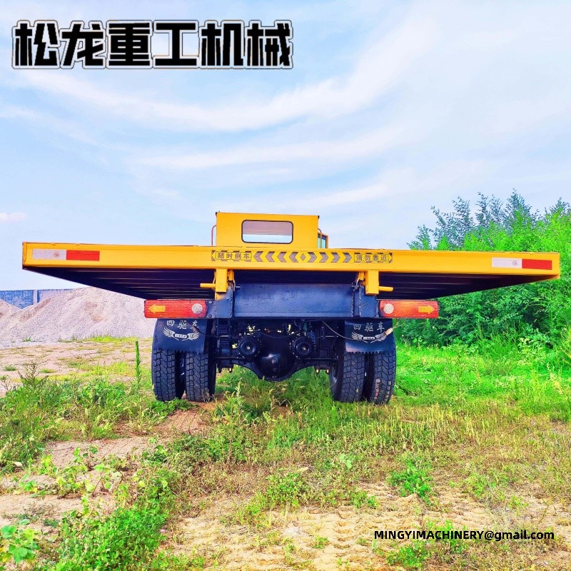 4x4 cargo transporter with hydraulic tipper
