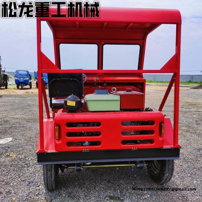 front tipping dumper for construction