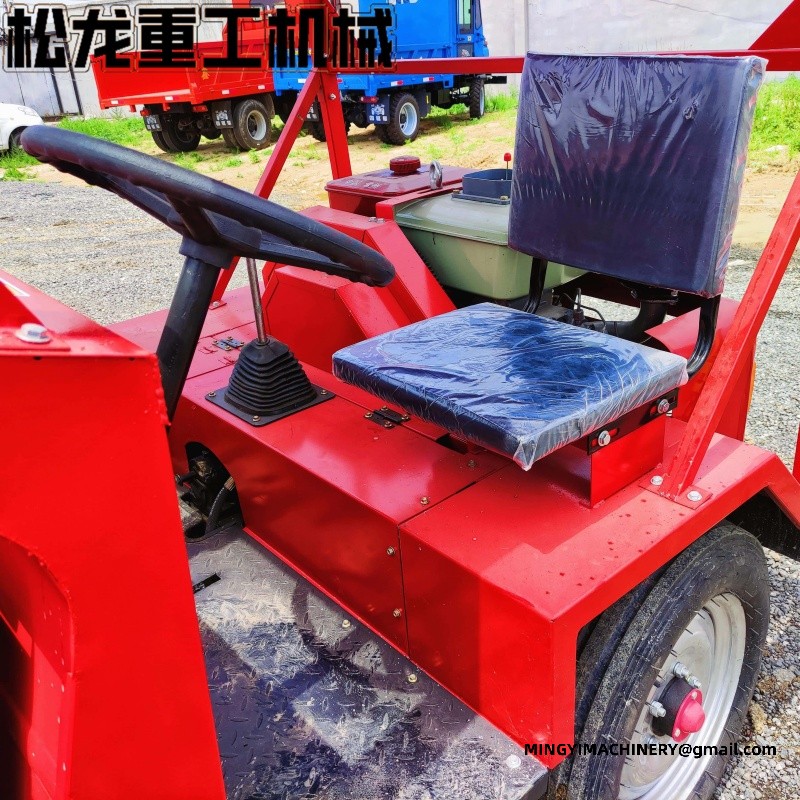 front tipping dumper for construction