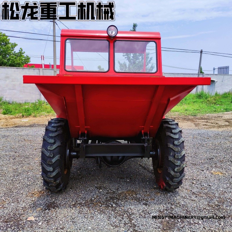front tipping dumper for construction