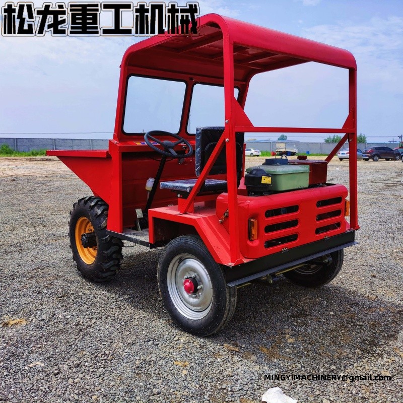 front tipping dumper for construction