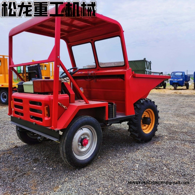 front tipping dumper for construction