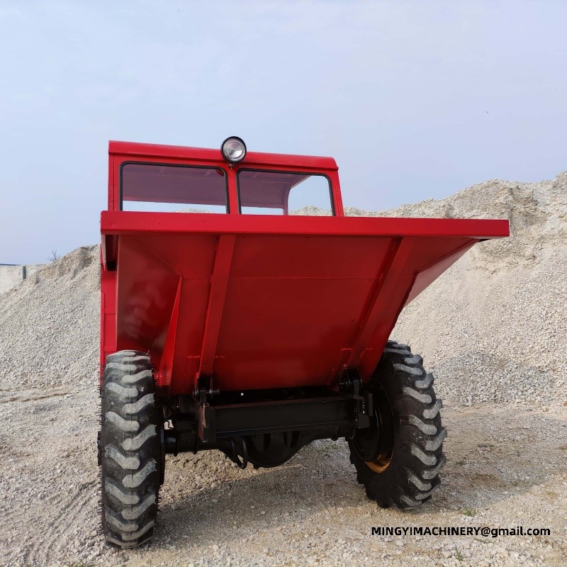 mini dumper for material transport