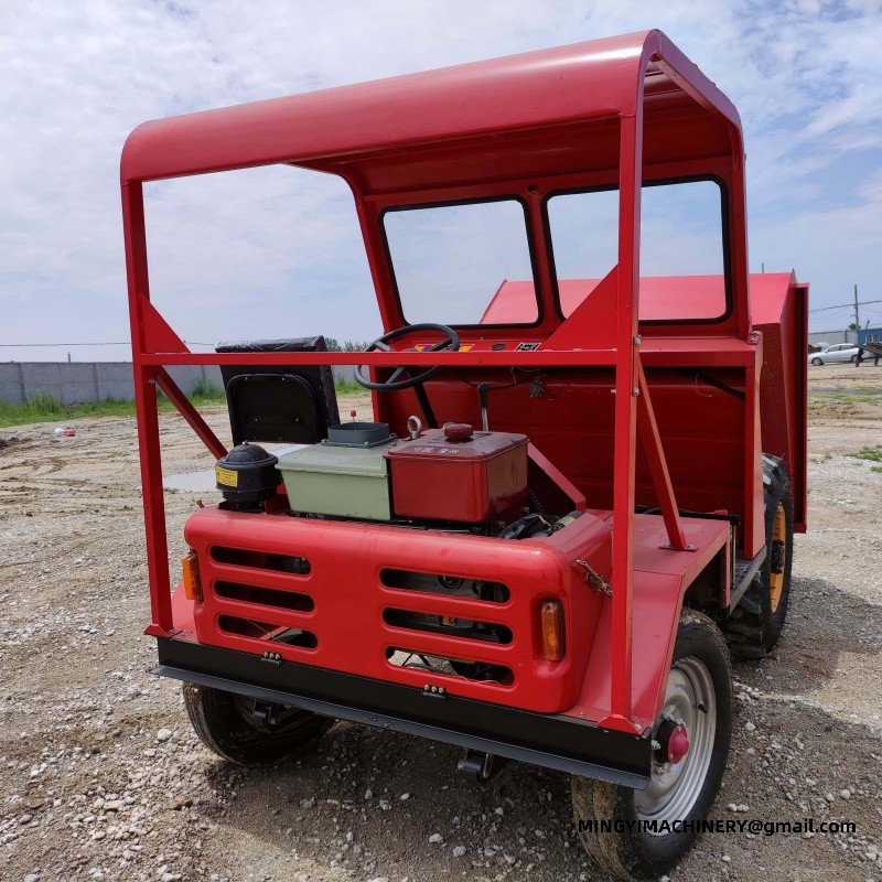 construction site dumper