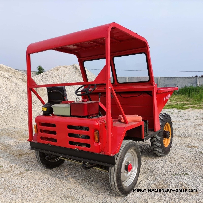 construction site dumper