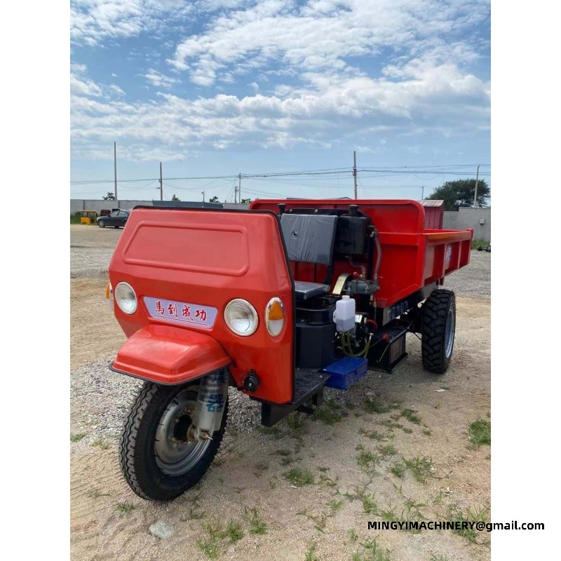 three wheel diesel truck