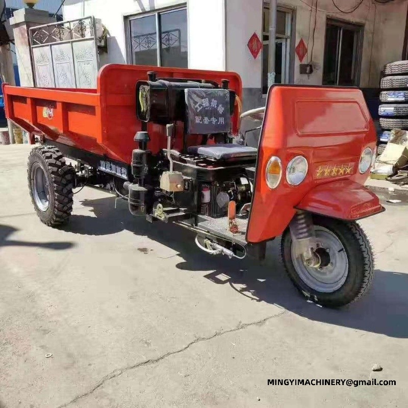 three wheel diesel truck