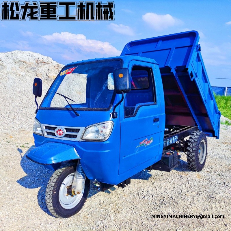 three wheel diesel truck