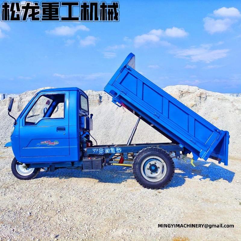 three wheel diesel truck