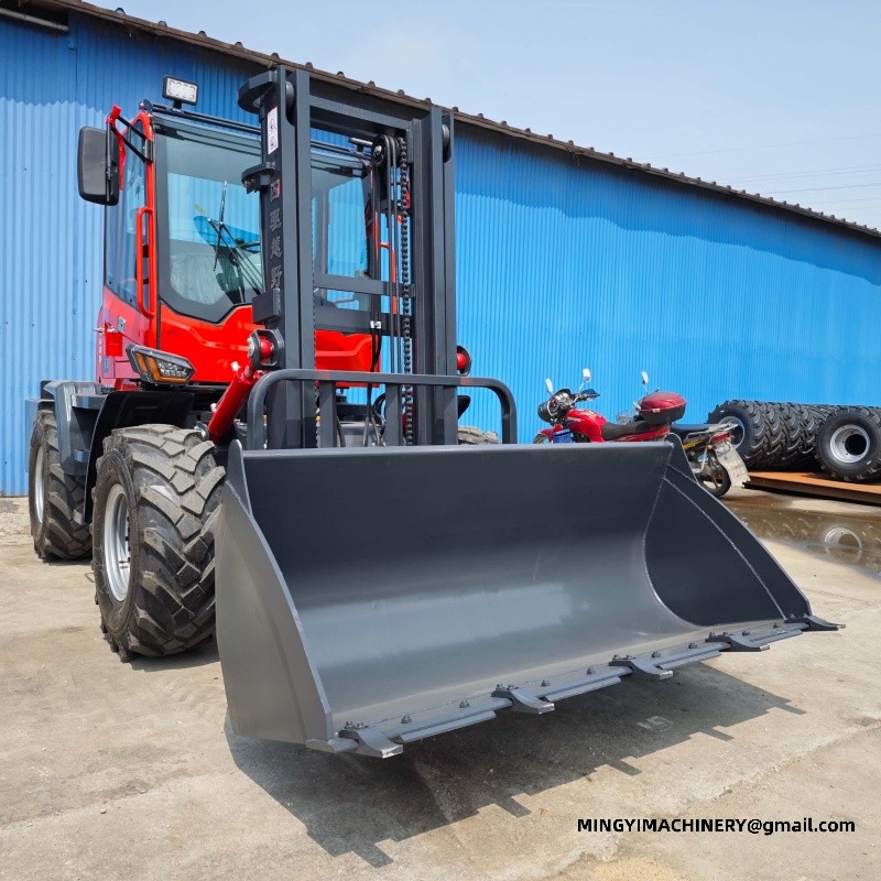 4x4 rough terrain forklift