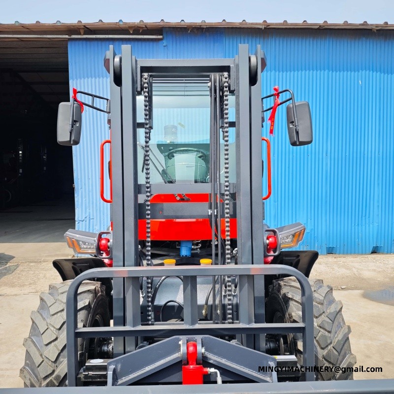 4x4 rough terrain forklift