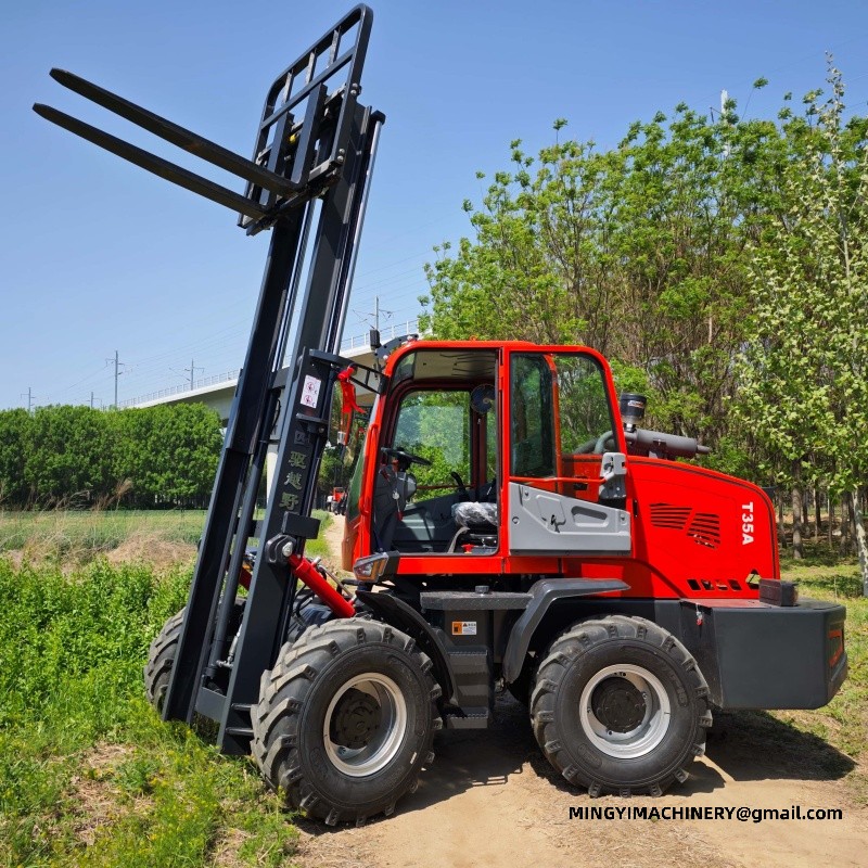 forklift for construction site
