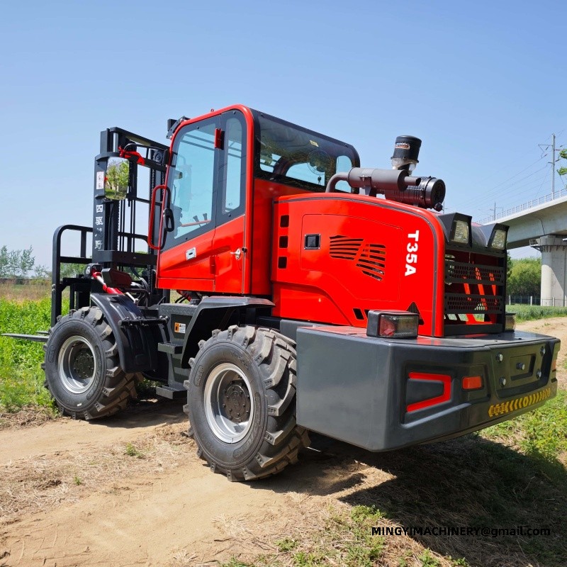 off road forklift for mining
