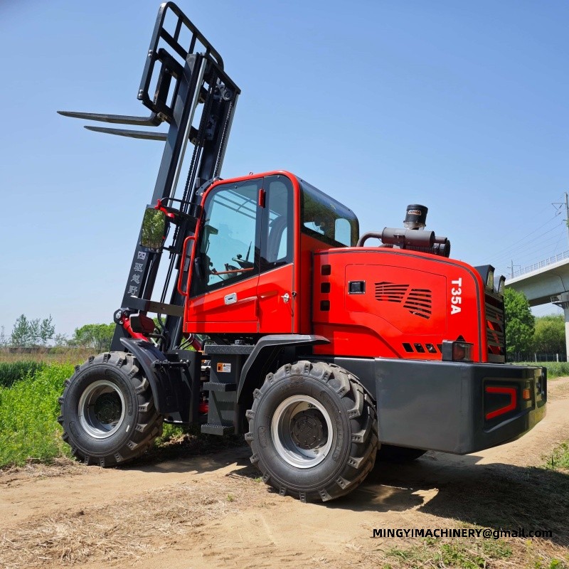 off road forklift for mining