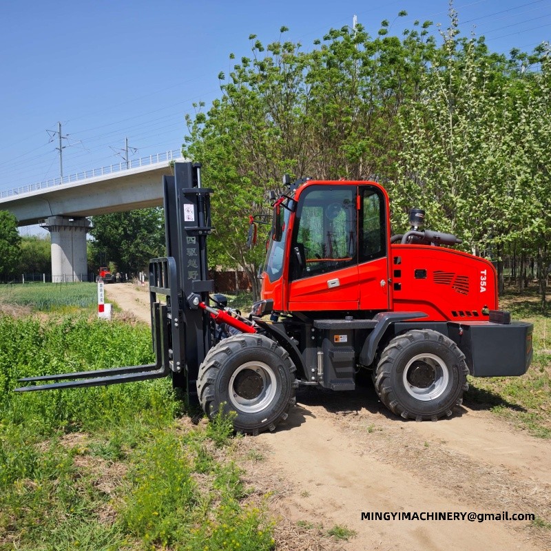 china rough terrain forklift factory supplier
