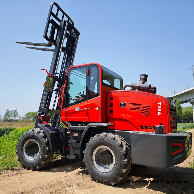 china rough terrain forklift factory supplier