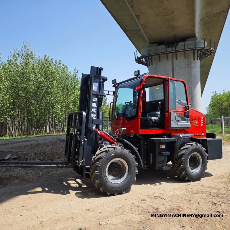 china rough terrain forklift factory supplier