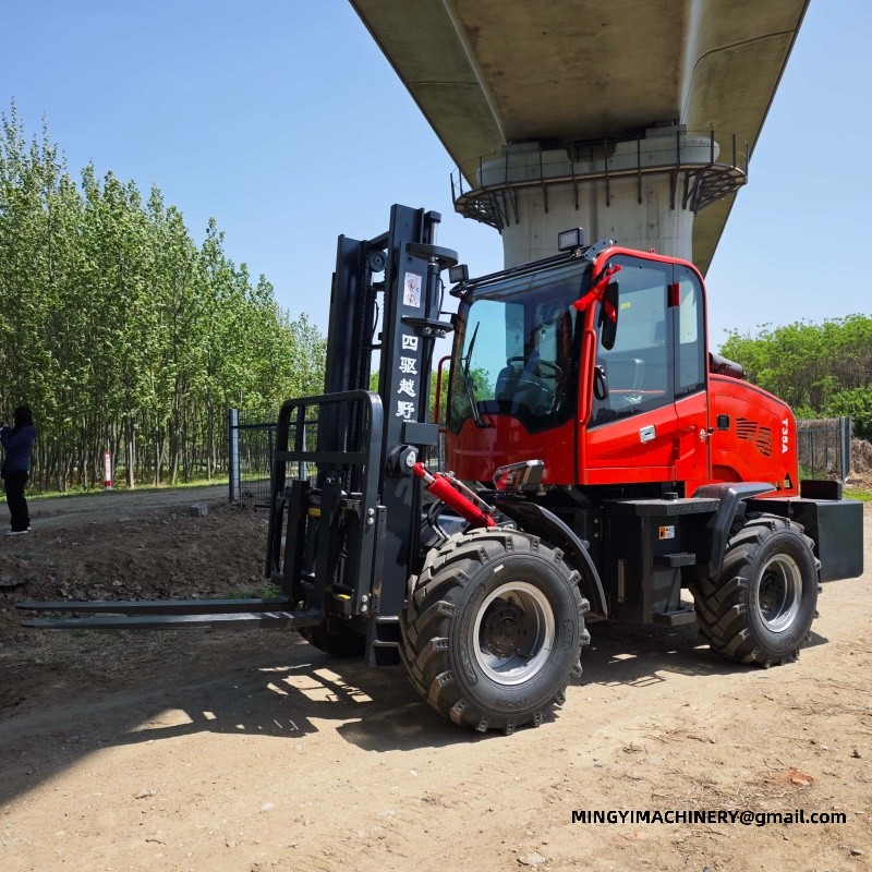 china rough terrain forklift factory supplier