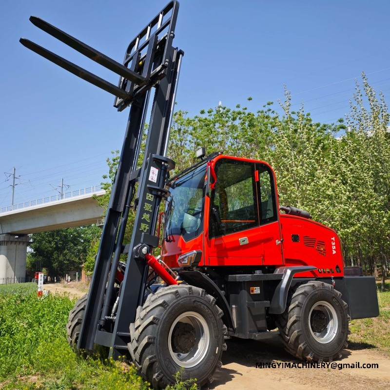 4wd forklift factory china