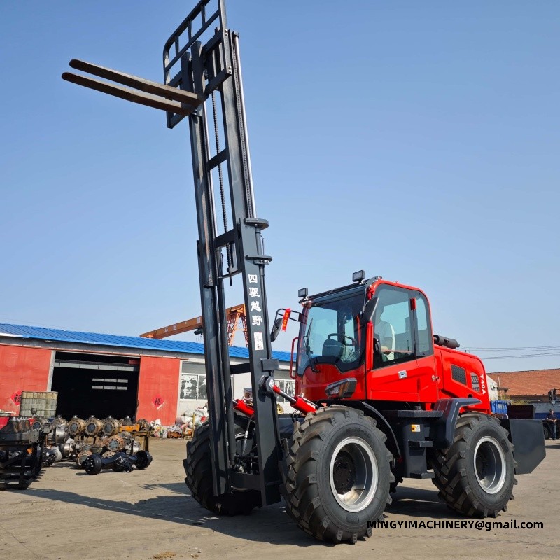 4 wheel drive forklift