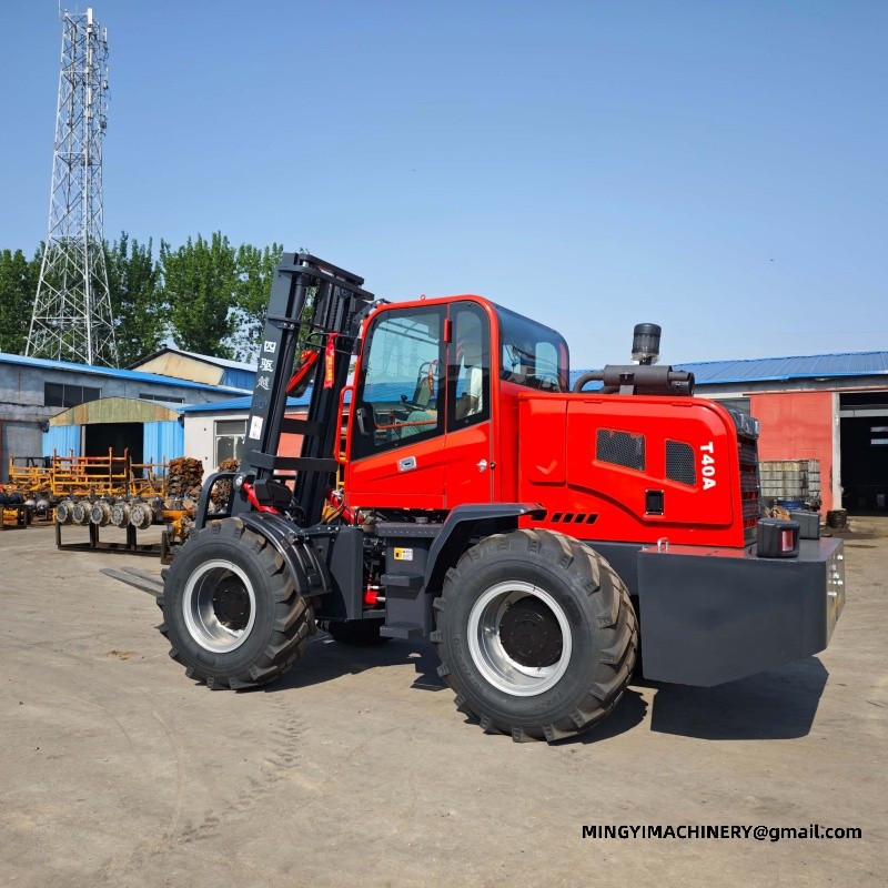 4 wheel drive forklift