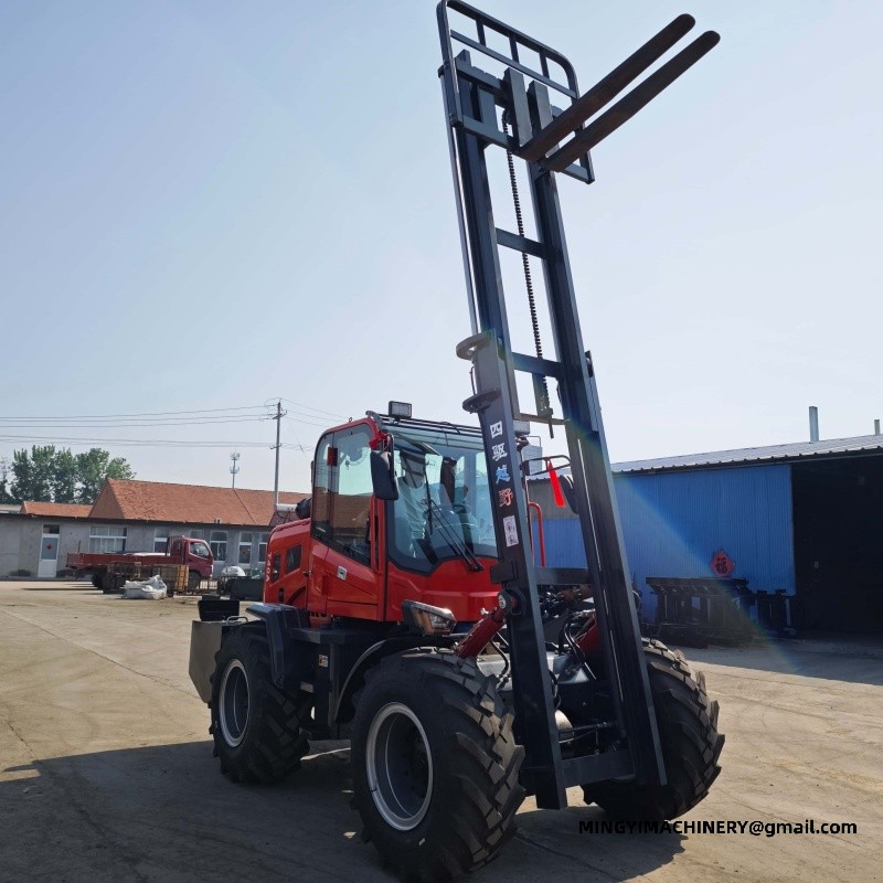 4 wheel drive forklift