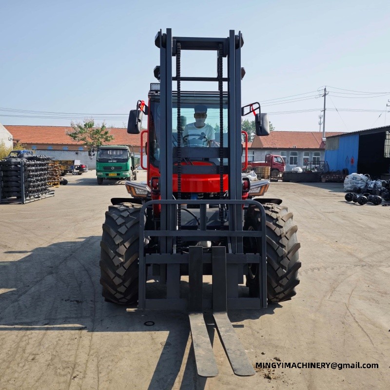 4 wheel drive forklift