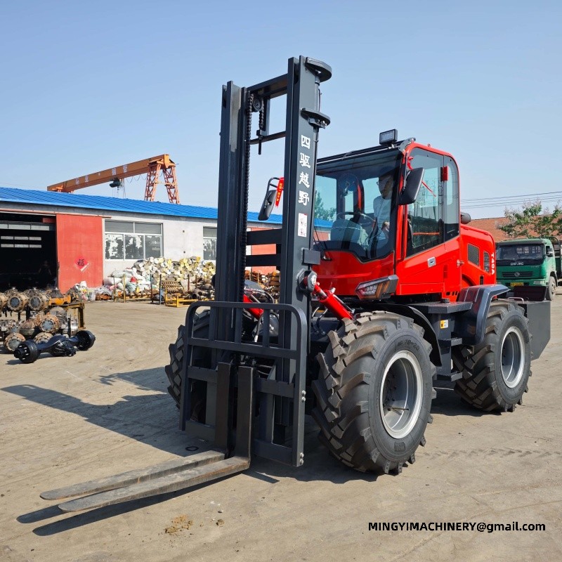 4 wheel drive forklift