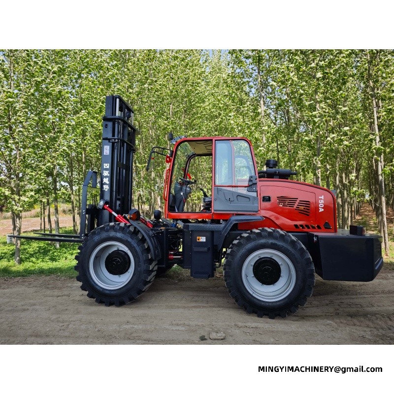 rough terrain forklift for construction