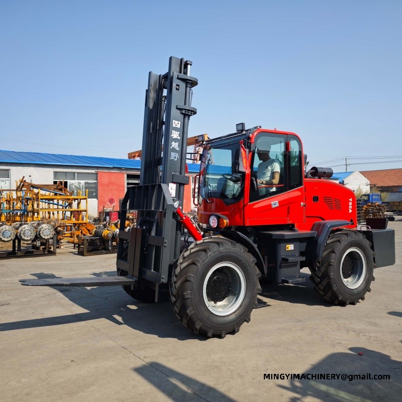 4wd forklift for lumber yard