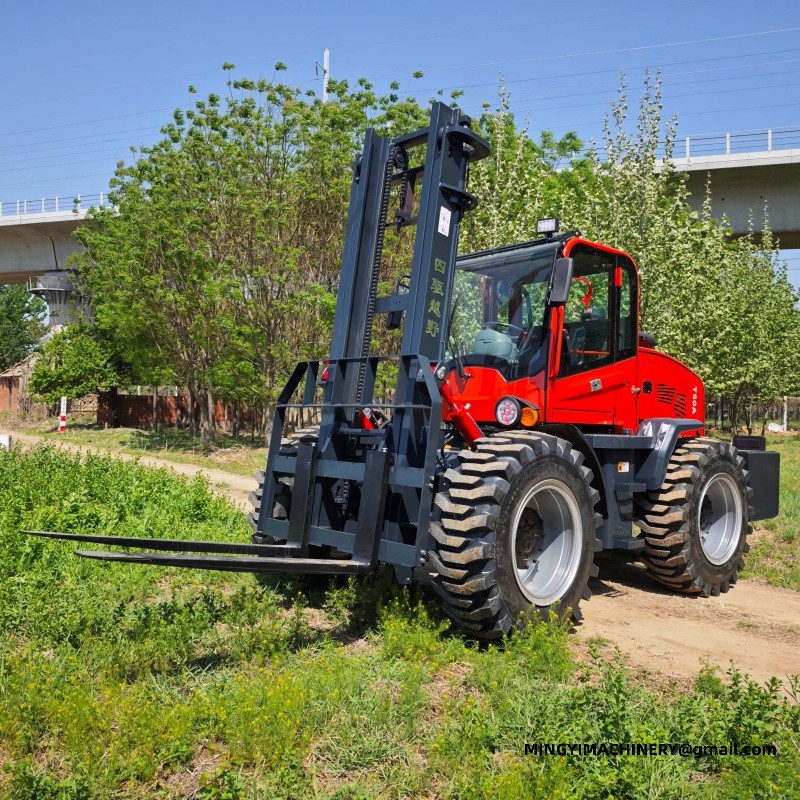 china rough terrain forklift factory supplier